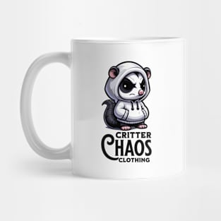 Critter Chaos Logo | Possum Hoodie Mug